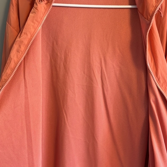 Victoria's Secret PINK Peachy Orange Lightweight Windbreaker. - Picture 10 of 12